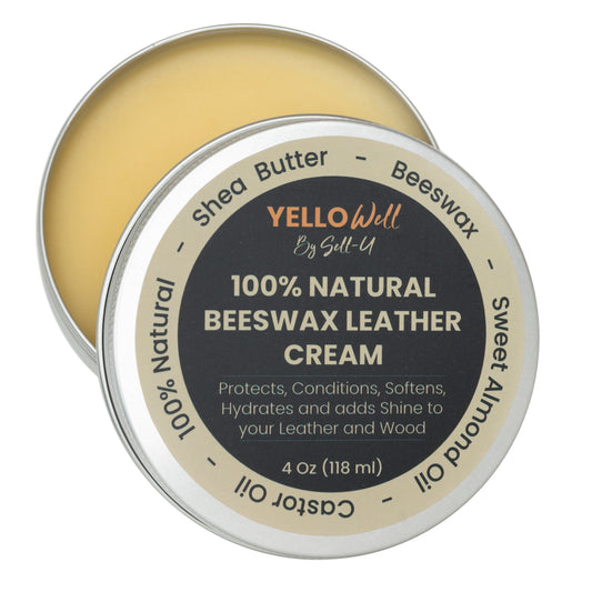 Natural Beeswax Leather Cream